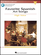 cover for Favorite Spanish Art Songs