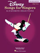 cover for Disney Songs for Singers - Revised Edition