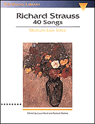 cover for Richard Strauss: 40 Songs