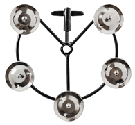 cover for Hi-Hat Tambourine with Steel Jingles