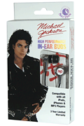 cover for Michael Jackson (Bad) - In-Ear Buds