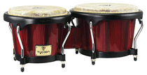cover for Artist Series Hand-Painted Red Finish Bongos