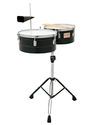cover for Black Powder-Coated Shell Timbales