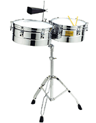 cover for 14 inch. & 15 inch. Chrome Shell Timbales