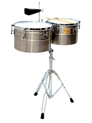 cover for Deep-Shell Brushed Chrome Finish Timbales