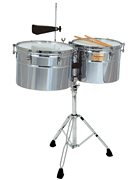 cover for Extra-Deep Shell Chrome Timbales