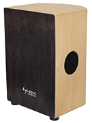 cover for 35 Roundback Series Cajon With Black Makah Burl Front Plate