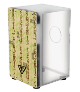 cover for 29 Series Clear Acrylic Cajon With Premium Fiberglass Front Plate - Symbol Design