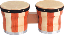 cover for Two-tone Wood Bongos