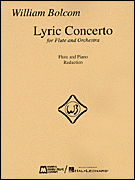 cover for William Bolcom - Lyric Concerto for Flute and Orchestra