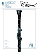 cover for Master Solos Intermediate Level - Clarinet