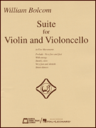 cover for William Bolcom - Suite for Violin and Violincello
