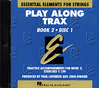 cover for Essential Elements for Strings Play-Along Trax - Book 2, Disc 1