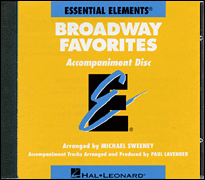 cover for Essential Elements Broadway Favorites