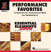 cover for Performance Favorites, Vol. 1 - Full Performance CD