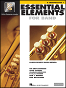 cover for Essential Elements for Band - Bb Trumpet Book 1 with EEi