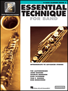 cover for Essential Technique for Band - Intermediate to Advanced Studies