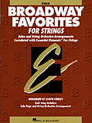 cover for Essential Elements Broadway Favorites for Strings - Violin 1/2