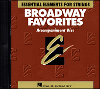 cover for Essential Elements Broadway Favorites for Strings - CD