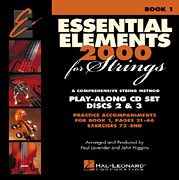 cover for Essential Elements 2000 for Strings - Book 1 Play-Along CD Set