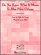 cover for Do You Know What It Means to Miss New Orleans