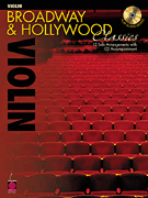 cover for Broadway and Hollywood Classics for Violin