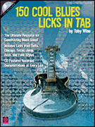 cover for 150 Cool Blues Licks in Tab