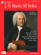 cover for J.S. Bach - 50 Solos for Classical Guitar