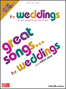 cover for Great Songs for Weddings