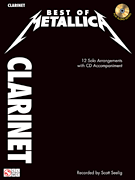 cover for Best of Metallica for Clarinet