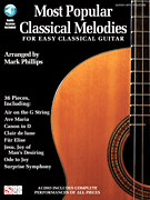 cover for Most Popular Classical Melodies for Easy Classical Guitar