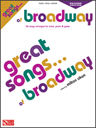 cover for Great Songs of Broadway - Revised Edition