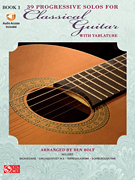 cover for 39 Progressive Solos for Classical Guitar