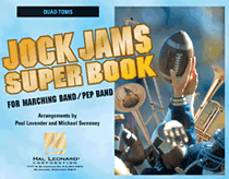 cover for Jock Jams Super Book - Quad Toms