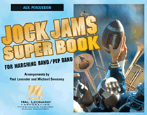 cover for Jock Jams Super Book - Aux. Percussion