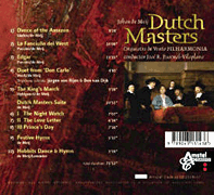 cover for Dutch Masters Cd Amstel Classics 2001 - 2008