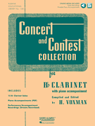 cover for Concert and Contest Collection for Bb Clarinet