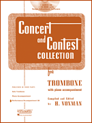 cover for Concert and Contest Collection for Trombone