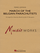 cover for March of the Belgian Parachutists