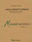 cover for Like a Mighty Stream (for Concert Band and Narrator)