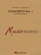 cover for Concerto No. 1 (for Wind Orchestra)