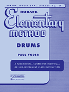 cover for Rubank Elementary Method - Drums