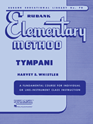 cover for Rubank Elementary Method - Timpani