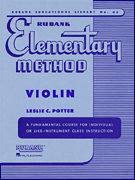cover for Rubank Elementary Method - Violin