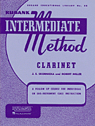 cover for Rubank Intermediate Method - Clarinet