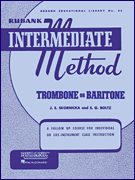 cover for Rubank Intermediate Method - Trombone or Baritone