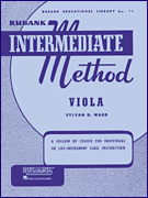 cover for Rubank Intermediate Method - Viola