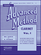 cover for Rubank Advanced Method - Clarinet Vol. 1
