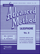 cover for Rubank Advanced Method - Saxophone Vol. 2