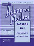 cover for Rubank Advanced Method - Bassoon Vol. 1